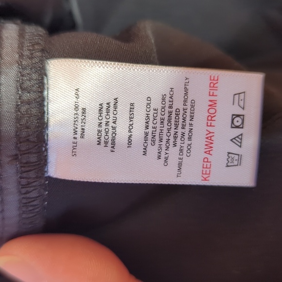 Jason Wu Women's Black Side Stripe Flat Wide Leg Trouser Dress Pants Size 10 - Picture 9 of 10